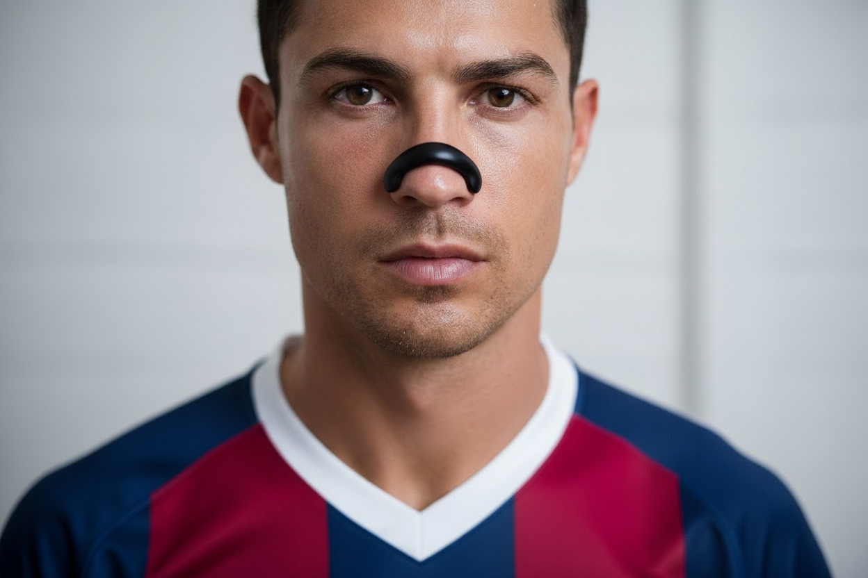 make this magnetic nose nasal strips black color