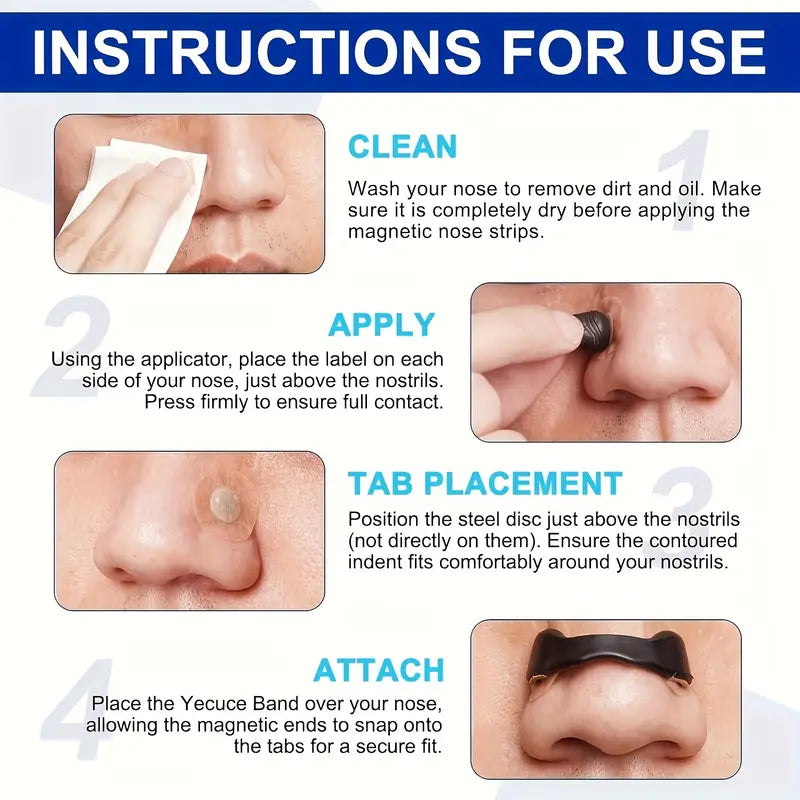 Magnetic Nasal Nose Strips